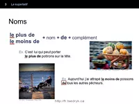 Superlatif, grammaire française